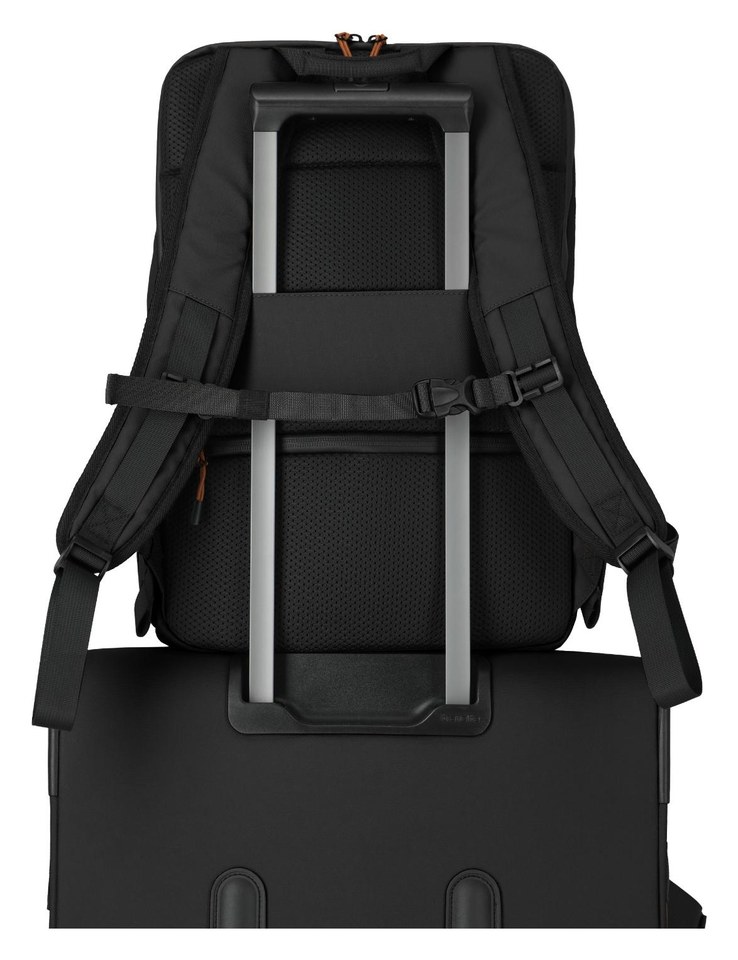Travelite Briize Backpack M – Uchycení na madlo kufru