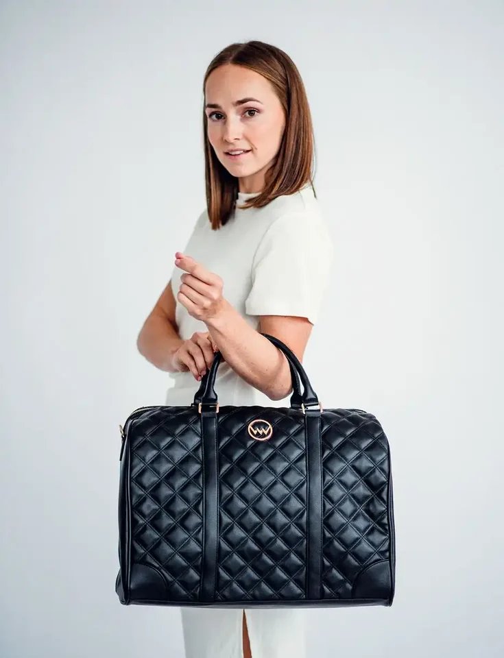 Design cestovní tašky VUCH Shirleen Black