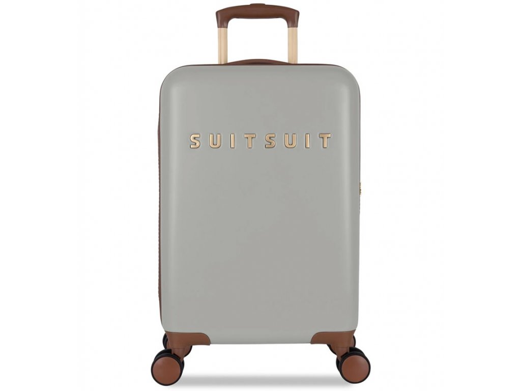 Kabinové zavazadlo SUITSUIT® TR-7141/3-S Fab Seventies Limestone  + Pouzdro zdarma