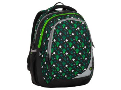 Bagmaster MAXVELL 8 B BLACK/GREEN/WHITE