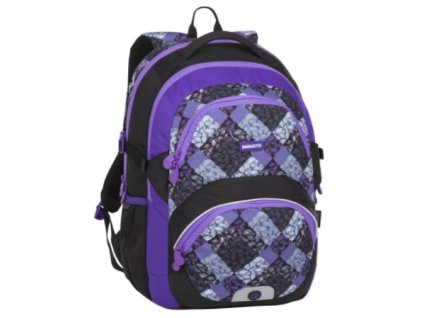 Bagmaster THEORY 8 B BLACK/VIOLET/GRAY + pouzdro zdarma