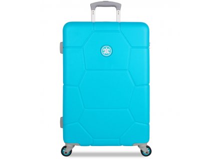 Cestovní kufr SUITSUIT® TR-1250/3-M ABS Caretta Peppy Blue + Pouzdro zdarma