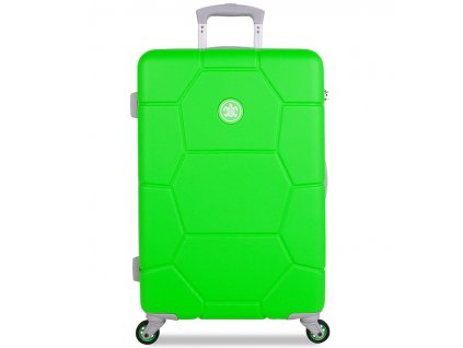 Cestovní kufr SUITSUIT® TR-1251/3-M ABS Caretta Active Green + Pouzdro zdarma