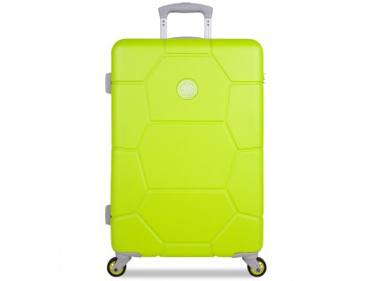 Cestovní kufr SUITSUIT® TR-1252/3-M ABS Caretta Sparkling Yellow + PowerBanka nebo pouzdro zdarma