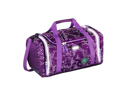 Sportovní taška SporterPorter, Purple Galaxy reflexní