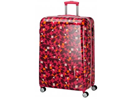 Travelite Campus Hardshell L Quadro pink