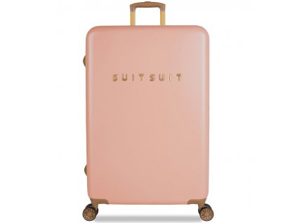 Cestovní kufr SUITSUIT® TR-7101/3-L - Fab Seventies Coral Cloud + Pouzdro zdarma