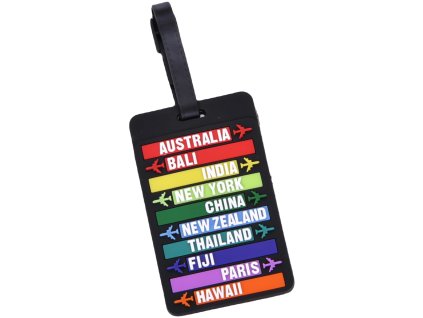 Travelite jmenovka na kufr Multicolor 3