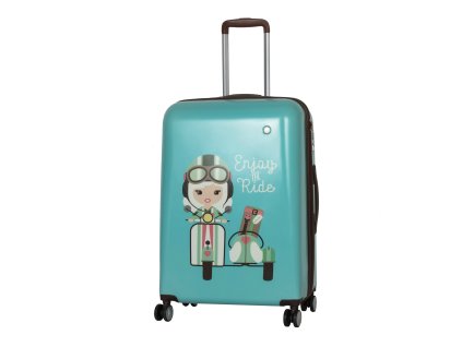 Travelite Lil' Ledy 4w M hardcase Turquoise
