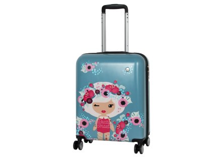 Travelite Lil' Ledy 4w S hardcase Grey/blue