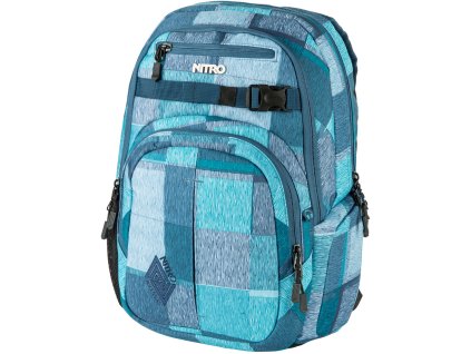 NITRO batoh CHASE zebra ice + Pouzdro zdarma