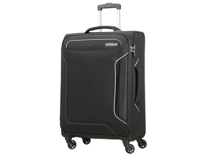 American Tourister HOLIDAY HEAT M 67 cm Black + Pouzdro zdarma