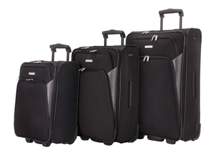 Travelite Orlando XS, S, M, L, XL – sada 5 kufrů Black + PowerBanka nebo pouzdro zdarma