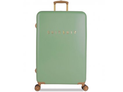 Cestovní kufr SUITSUIT® TR-7103/3-L - Fab Seventies Basil Green + Pouzdro zdarma