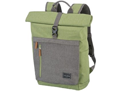 Travelite Basics Roll-up Backpack Green/Grey