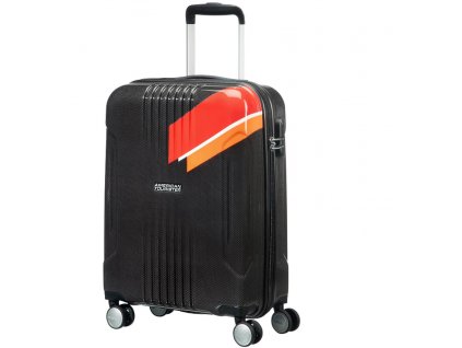 American Tourister TRACKLITE SPINNER 78 EXP L - ORANGE STRIPES + PowerBanka nebo pouzdro zdarma