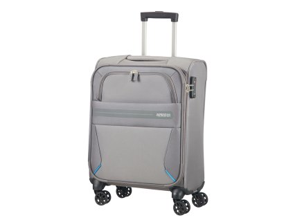 American Tourister SUMMER VOYAGER SPINNER 55 S - VOLT GREY + PowerBanka nebo pouzdro zdarma