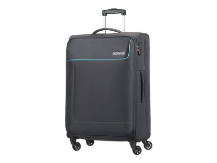 American Tourister FUNSHINE SPINNER 66 M - SPARKLING GRAPHITE + PowerBanka nebo pouzdro zdarma