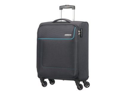 American Tourister FUNSHINE SPINNER 55 S - SPARKLING GRAPHITE + PowerBanka nebo pouzdro zdarma