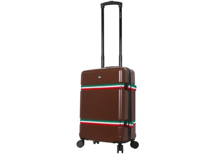 Kabinové zavazadlo MIA TORO M1543/3-S - hnědá + PowerBanka nebo pouzdro zdarma
