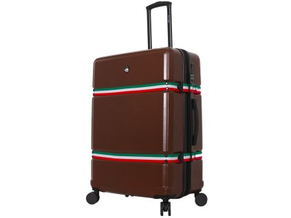 Cestovní kufr MIA TORO M1543/3-L - hnědá + PowerBanka nebo pouzdro zdarma