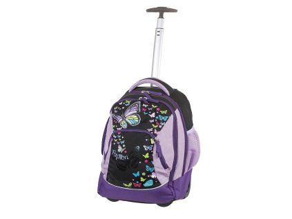 Batoh na kolečkách TROLLEY Papillon + PowerBanka nebo pouzdro zdarma
