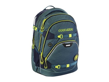 Školní batoh Coocazoo ScaleRale, Freaka Sneaka Chameleon Blue, certifikát AGR + PowerBanka nebo pouzdro zdarma