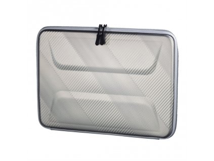 Hama obal na notebook Hardcase stříbrný, pro velikost 40 cm (15.6")