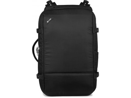 163862 pacsafe batoh vibe 40l carry on backpack jet black
