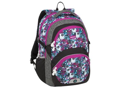 Bagmaster THEORY 9 A PINK/GRAY/GRAY + Pouzdro zdarma