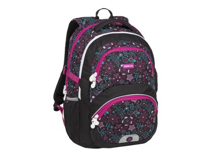 Bagmaster THEORY 9 B BLACK/PINK/GREEN + Pouzdro zdarma