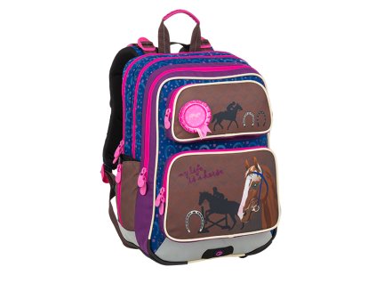 Bagmaster GALAXY 9 B BLUE/BROWN/PINK + Pouzdro zdarma