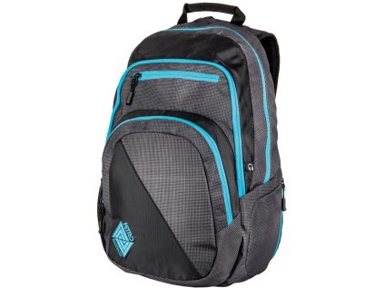NITRO batoh STASH 29 blur - blue trims + Pouzdro zdarma