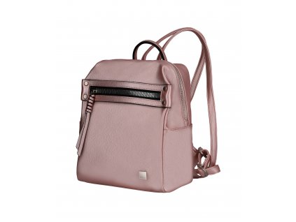 Titan Spotlight Zip Backpack Metallic Pink
