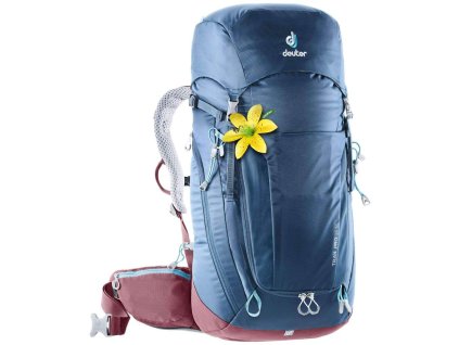 Deuter Trail Pro 34 SL midnight-maron + Pouzdro zdarma