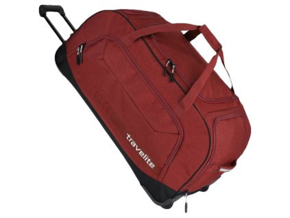 Travelite Kick Off Wheeled Duffle Red