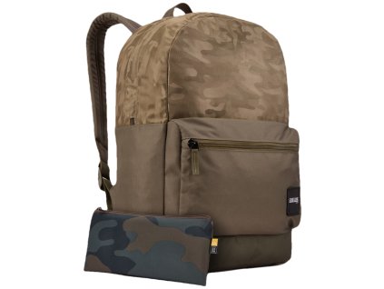 Case Logic Founder batoh 26L CCAM2126 - olivově hnědý se vzorem