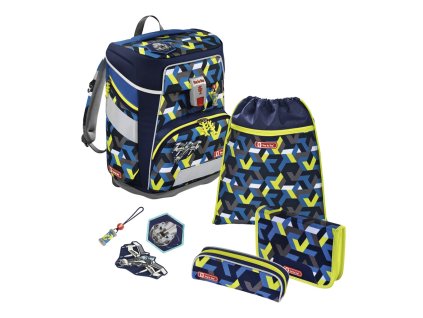 173687 skolni aktovka space pro prvnacky 5 dilny set step by step vesmirny pirat certifikat agr