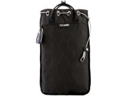 173810 pacsafe taska travelsafe 5l gii black