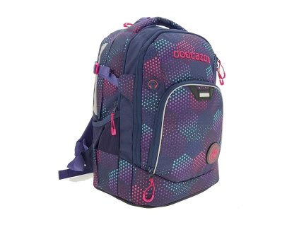 Školní batoh Coocazoo RayDay, PURPLE ILUSION + Pouzdro zdarma