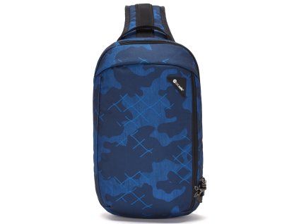 181823 pacsafe ledvinka vibe 325 sling pack blue camo