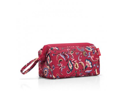 182216 reisenthel travelcosmetic paisley ruby