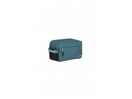 187100 travelite kick off cosmetic bag petrol