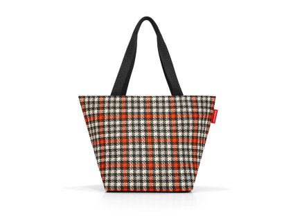186395 reisenthel shopper m glencheck red