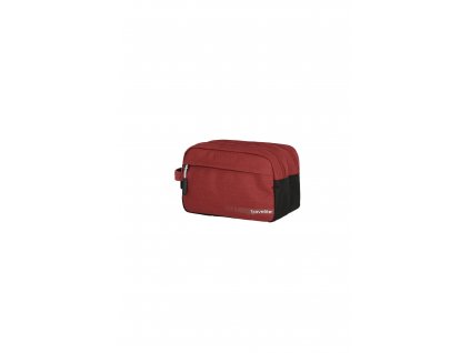 187073 travelite kick off cosmetic bag red