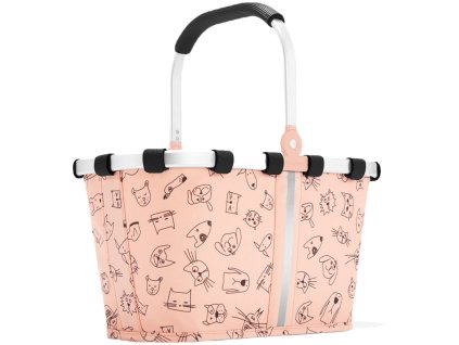 Reisenthel Carrybag XS Kids Cats and dogs rose
