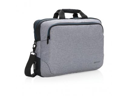 XD Design, Arata, taška na notebook 15”, P762.182, šedá