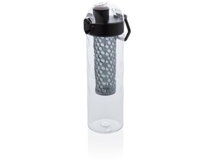 XD Xclusive Uzamykatelná láhev s košíkem na ovoce HoneyComb 700 ml černá