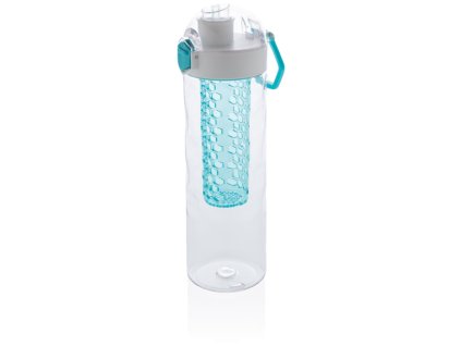 XD Xclusive Uzamykatelná láhev s košíkem na ovoce HoneyComb 700 ml modrá
