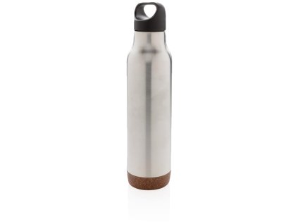 XD Design Termolahev Cork 600 ml stříbrná